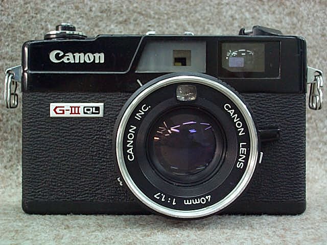 キャノネットＧ－ⅢＱＬ１７ブラック　８６７５８６ 販売