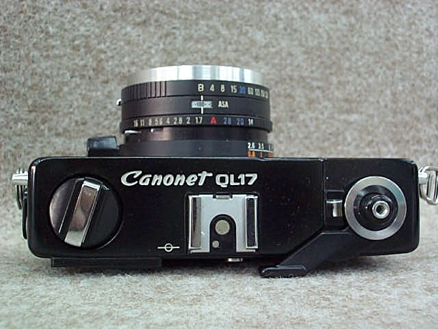 キャノネットＧ－ⅢＱＬ１７ブラック　８６７５８６ 販売