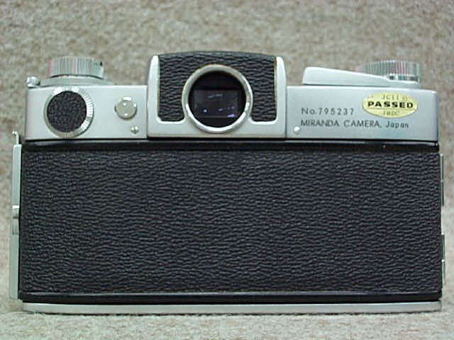 ミランダセンソレックス ７９５２３７　写真　背面